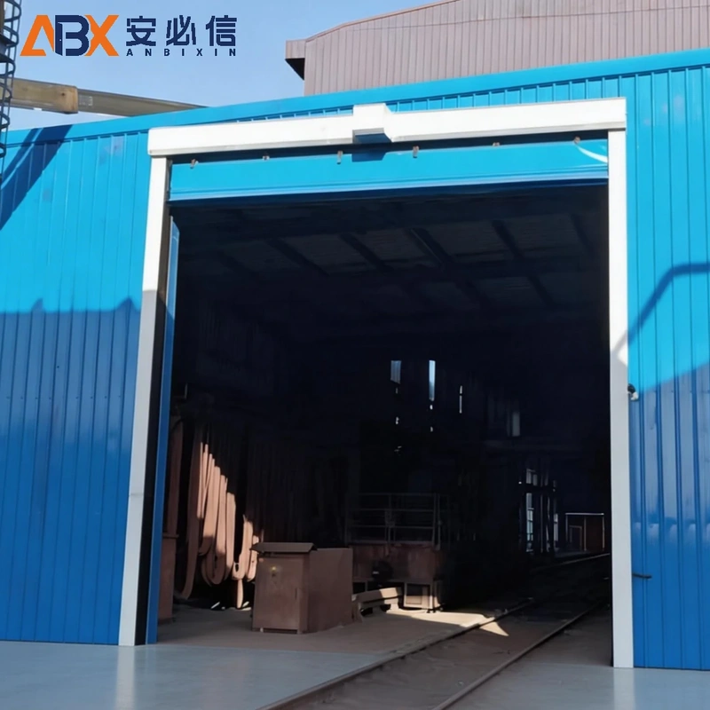 肇庆市软帘堆积门